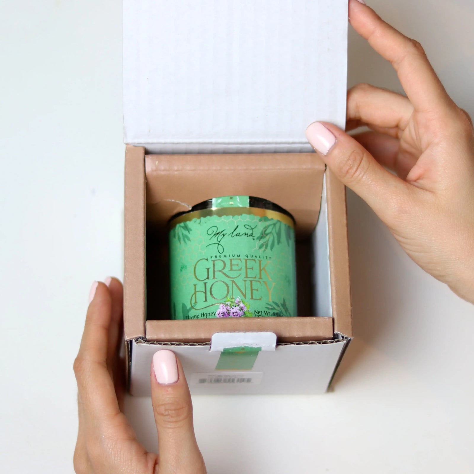 Subscribe and save 20% | opening a gift box | My land