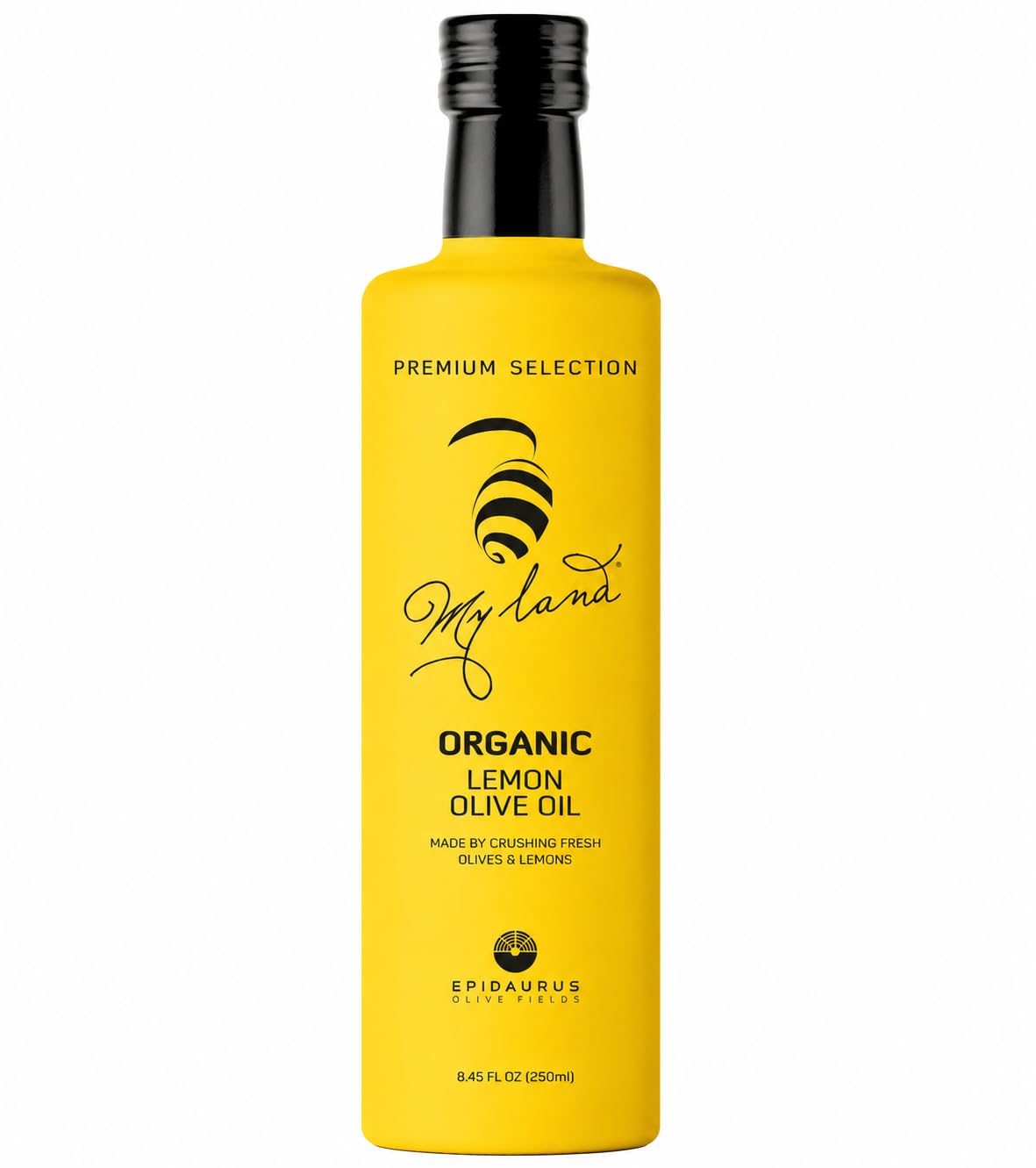 My Land Greek Lemon Olive Oil, co-pressed with whole lemons, 250ml