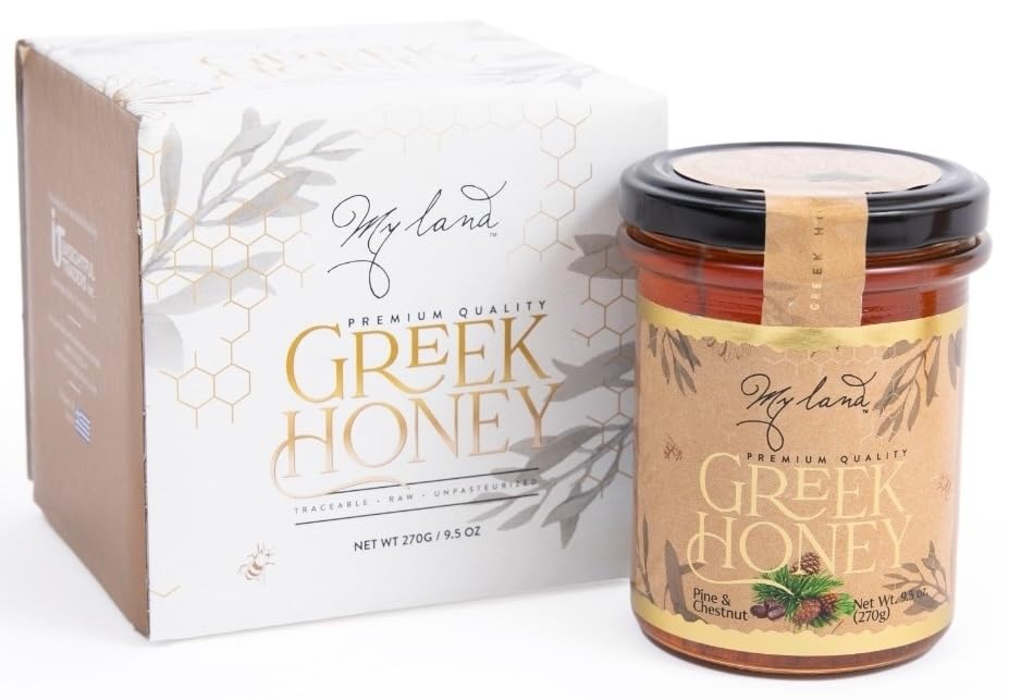 Greek Pine and Chestnut Honey | My Land