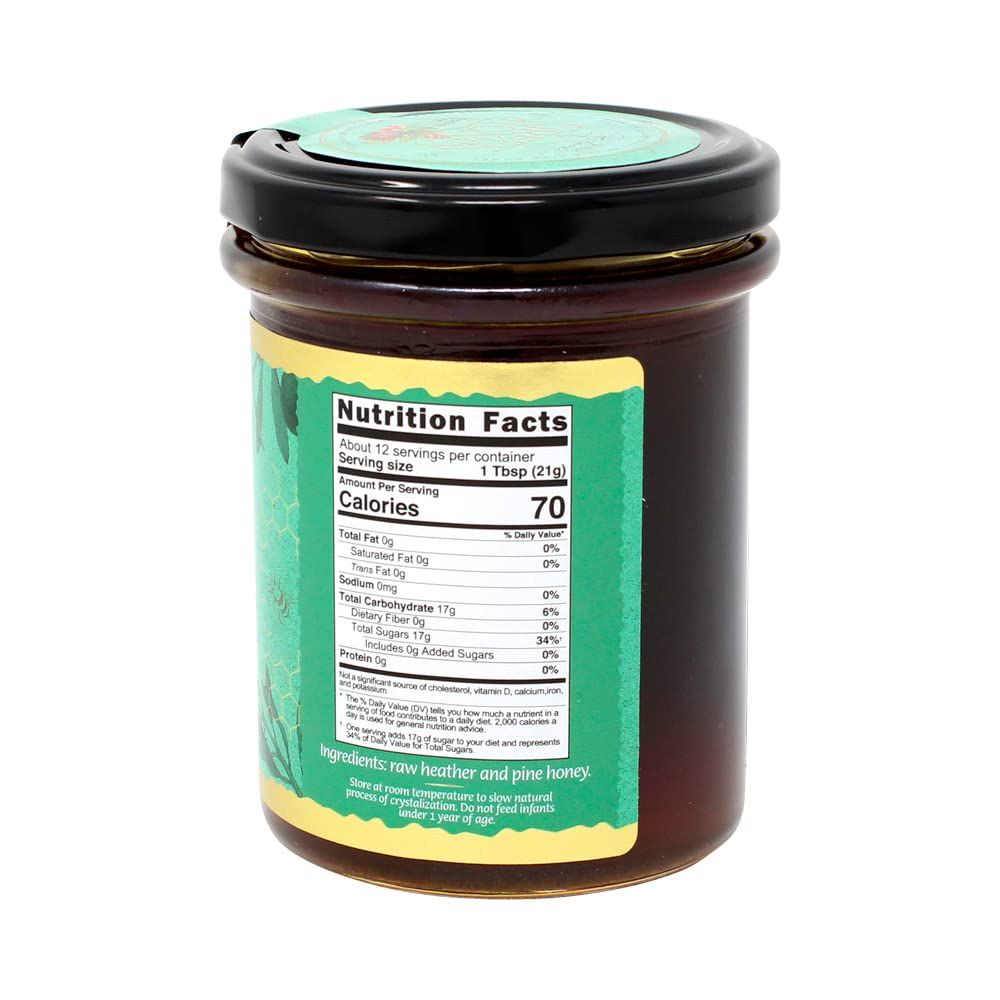 Heather and Pine honey
