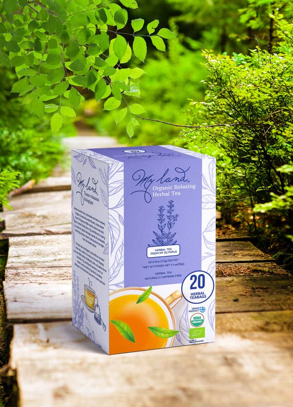 Greek Mountain Tea with Chamomile & Lemon Verbena – 20 Count