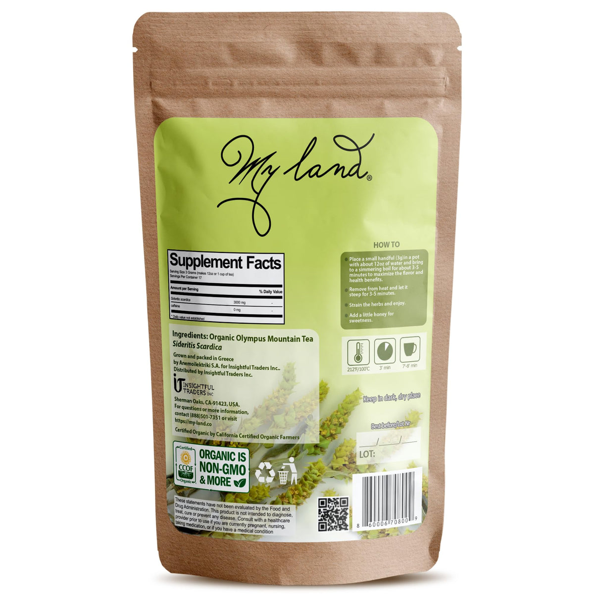 Greek Mountain Tea – Loose Leaf