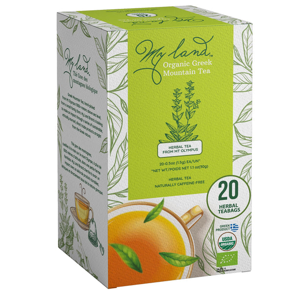 Greek Mountain Tea Bags – 20 Count