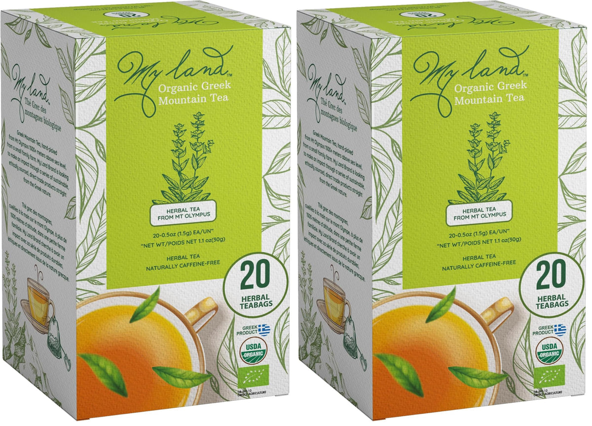 Greek Mountain Tea Sideritis lifestyle brew
