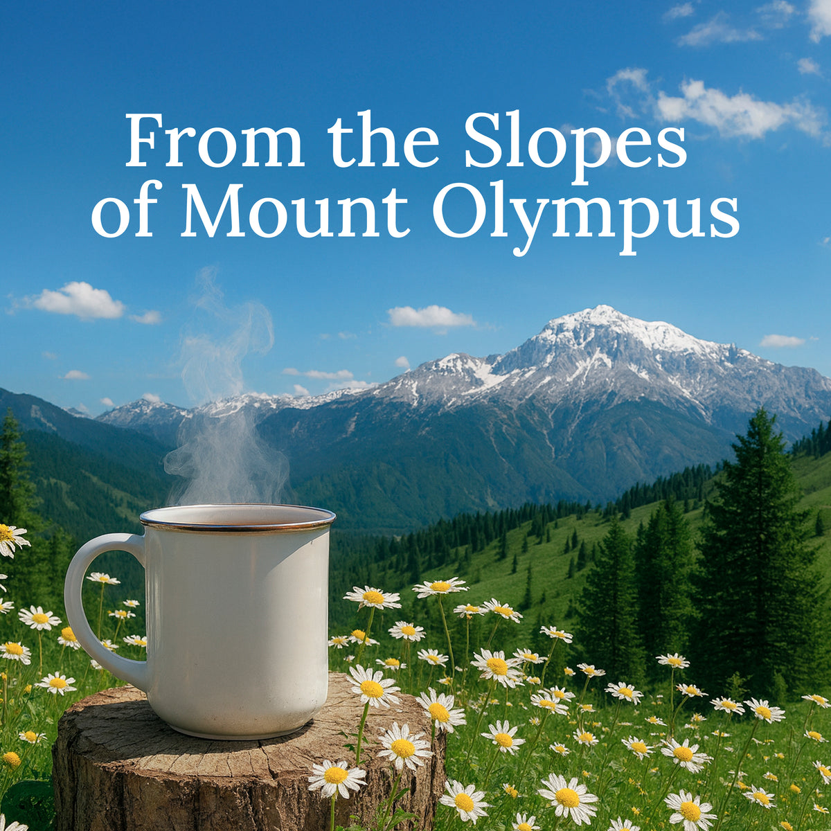 My Land Chamomile Tea Bags - golden brew lifestyle shot
