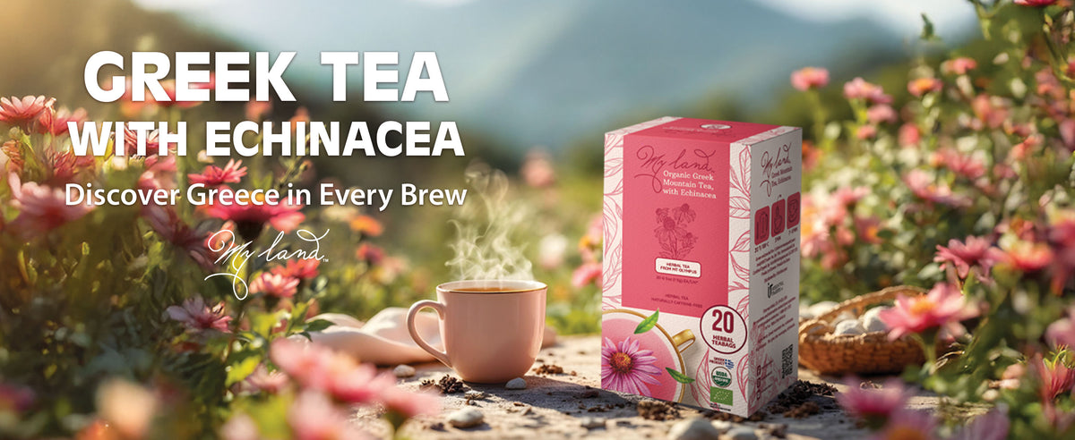 My Land Mountain Tea Echinacea - GREEK TEA WITH ECHINACEA SIZE2
