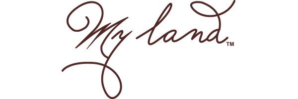 My Land logo handwritten