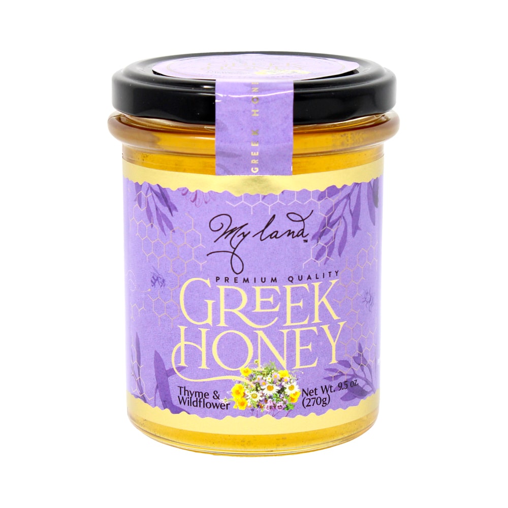 Thyme and Wildflower Greek Honey | My Land