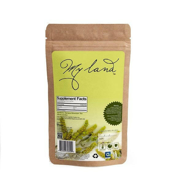 My Land Organic Greek Mountain Tea from Mount Olympus (50g/1.76oz). MY LAND