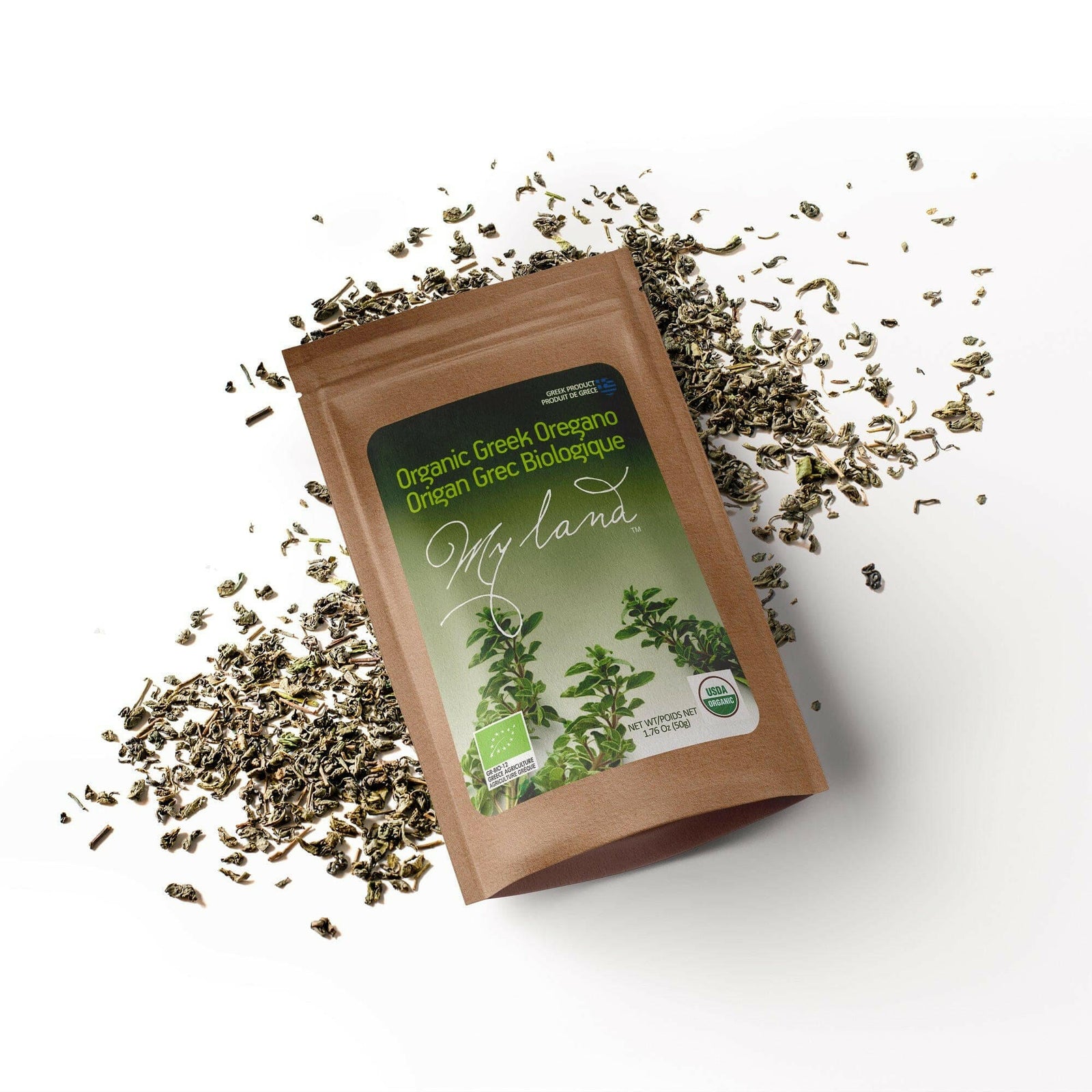 Organic & Fresh Oregano - Bag(50g - 1.76oz) | My land MY LAND