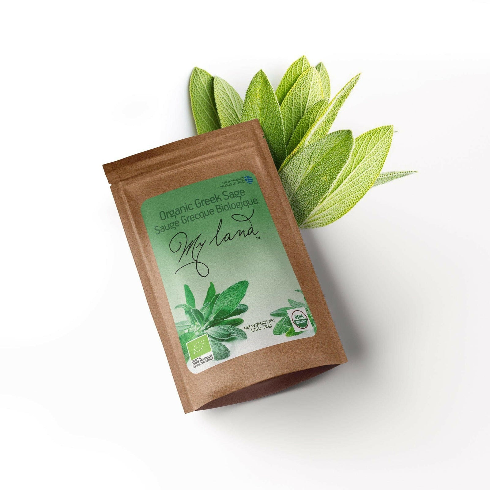 Organic Greek Sage  from Mt Olympus | MY LAND