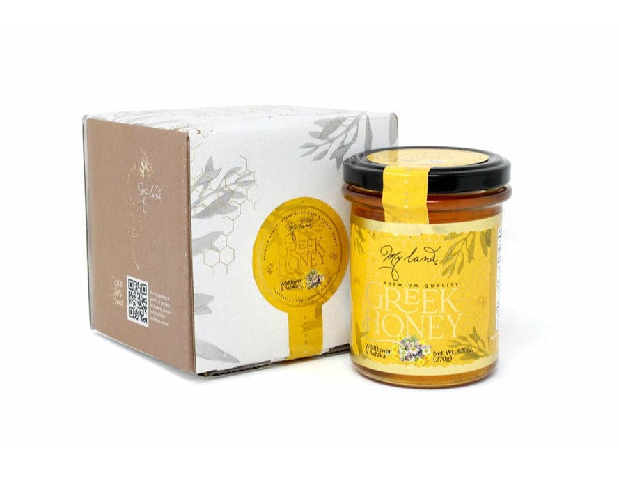 Wildflower and Asfaka Greek Honey | My Land
